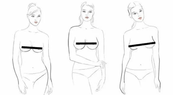 女人乳房的形状有几种？如何选择对应合适的内衣-第4张图片-爱薇女性网